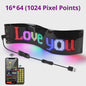 Flexibel 16x96 LED Matrix Pixel Paneel met Bluetooth App Controle - Programmeerbaar Verlichtingsbord