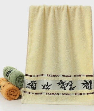Luxe Bamboe Vezel Handdoeken Set - Zacht, Absorberend & Stijlvol