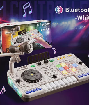 Multifunctionele DJ Mixer Speelgoed voor Kinderen met Bluetooth, Microfoon en Lichteffecten