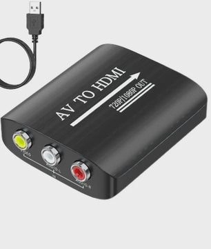 AV naar HDMI Converter 1080P - RCA Composite Adapter met USB Voeding voor Oude Consoles en Apparaten