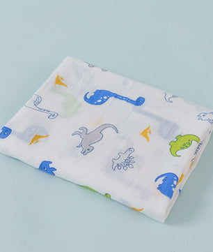 Zachte Katoenen Baby Swaddle Deken - 2 Laags Muslin, Sneldrogend & Ademend