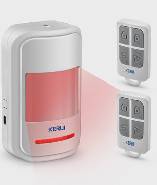 KERUI HW19 PIR Bewegingsmelder met Alarm Geluid, Deurbel Functie & SOS Knop