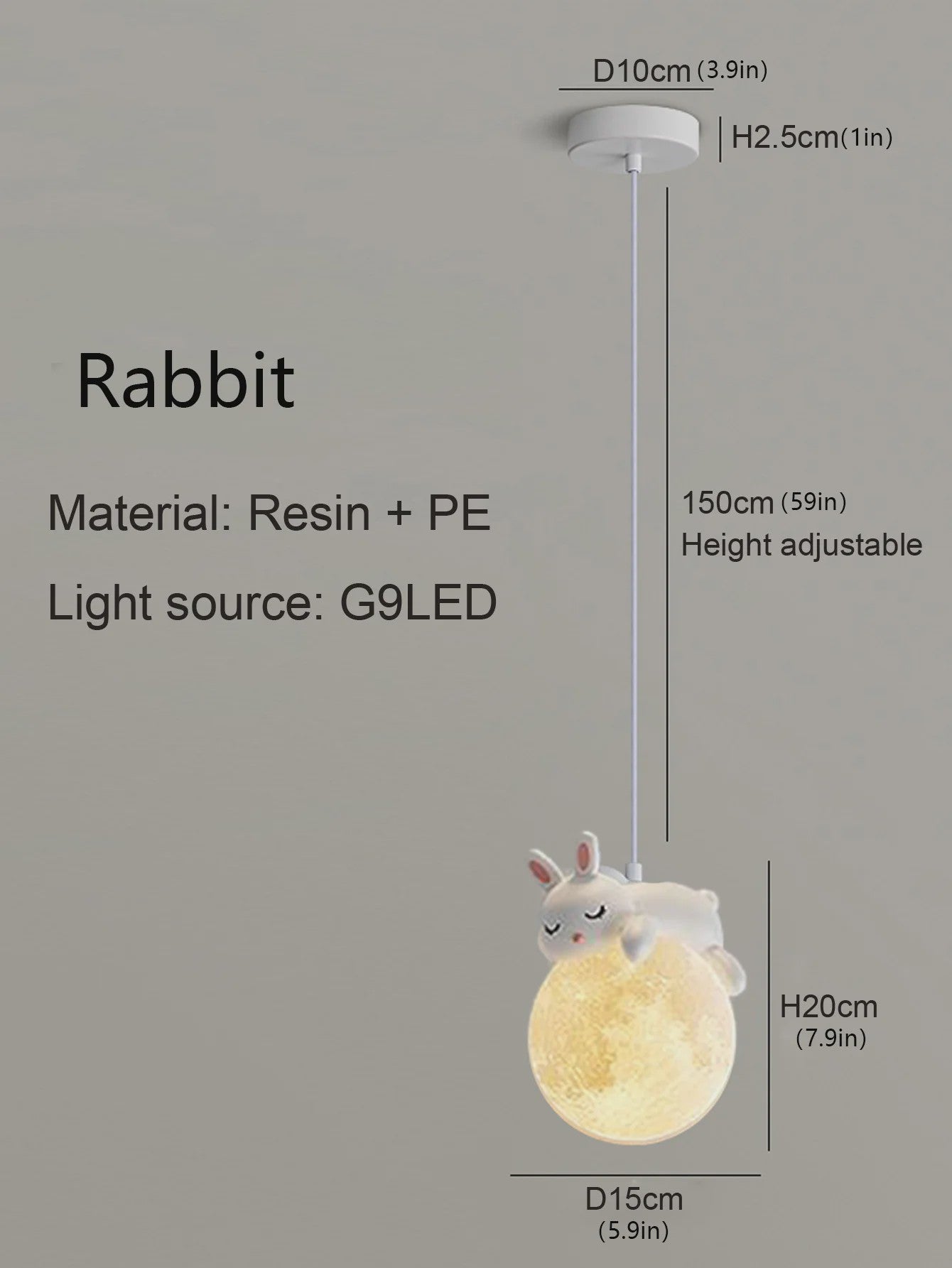 Creatieve LED Hanglamp met Cartoon Dieren - Slaapkamer & Kinderkamer Decoratie