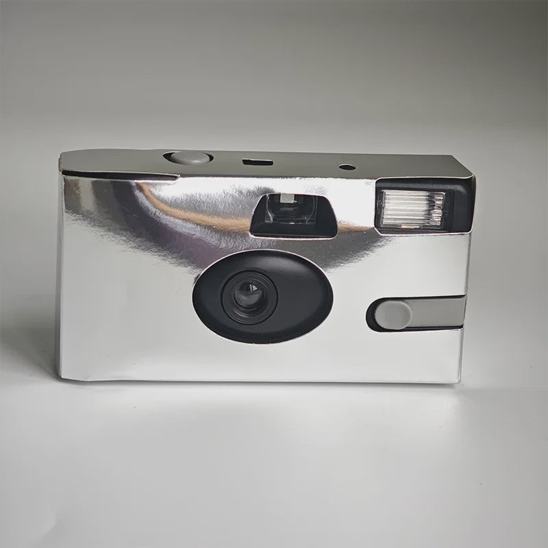 Vintage Wegwerpcamera 35mm met Flits - Retro Filmcamera voor Feestelijke Momenten