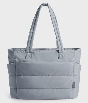 BAGSMART Grote Puffer Tote Bag - Stijlvolle en Ruime Handtas voor Werk, Studie en Shoppen