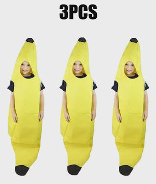 Grappig Bananen Kostuum voor Volwassenen - Perfect voor Feestjes, Carnaval & Halloween