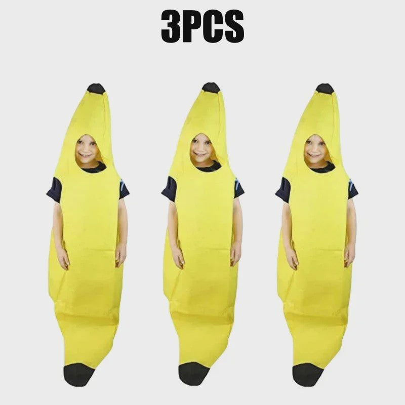 Grappig Bananen Kostuum voor Volwassenen - Perfect voor Feestjes, Carnaval & Halloween