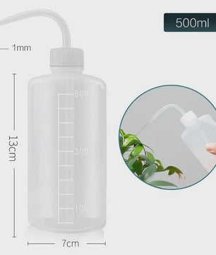 Set van 2x Squeeze Plantenspuit Flessen (250ml & 500ml) met Precisie Tuit voor Succulenten en Bloemen