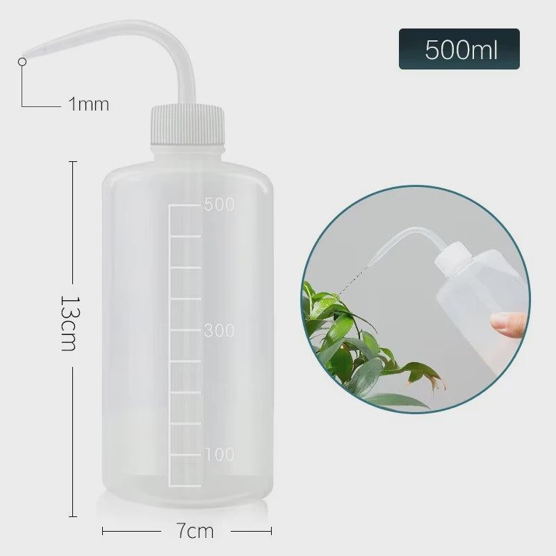 Set van 2x Squeeze Plantenspuit Flessen (250ml & 500ml) met Precisie Tuit voor Succulenten en Bloemen