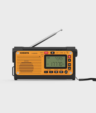 Noodweer Radio XHDATA D-608WB - Crank, NOAA Alert, Bluetooth & Powerbank