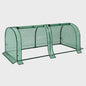 Dubbele Plantenkas Tuinkas met UV-bescherming - 130x60x50cm