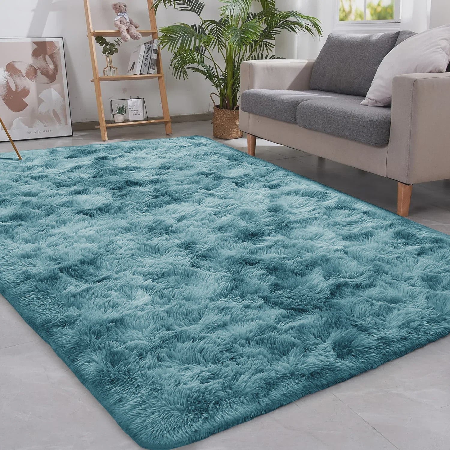 Zacht Pluche Vloerkleed - Super Zacht & Antislip - Woonkamer, Slaapkamer, Kinderkamer