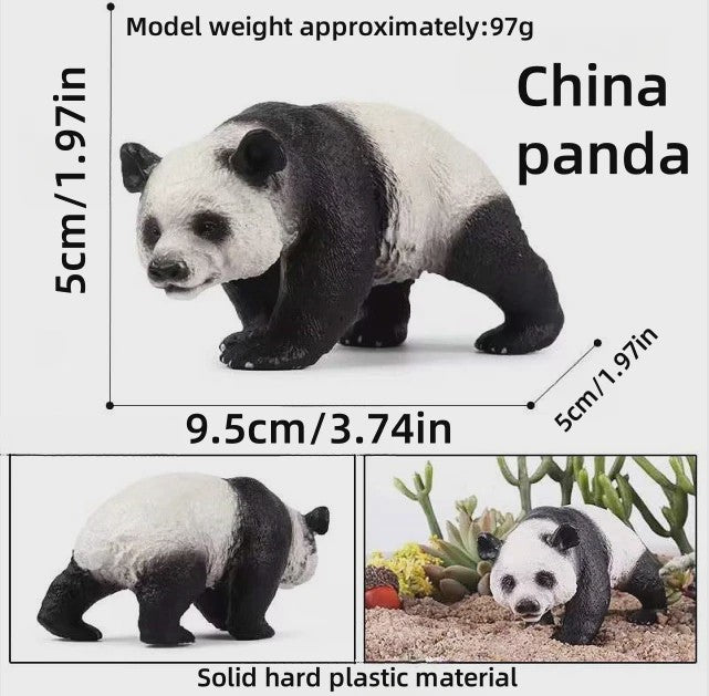 Realistische PVC Dierenfiguren Set: Wilde Dieren Collectie