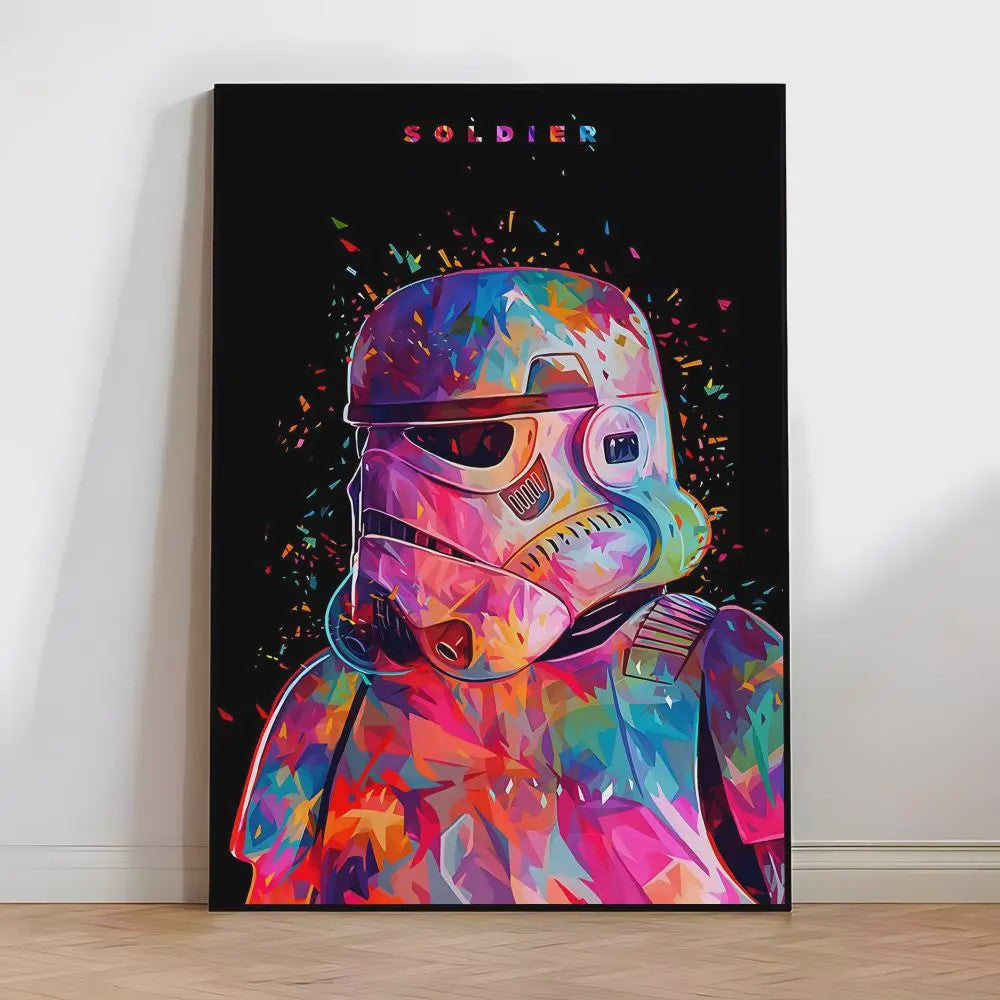 Star Wars Yuda Schilderij - HD Canvas Muurdecoratie voor Woonkamer & Bar