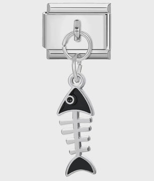 Zee Dieren Charms voor Italiaanse Bedelarmbanden - Sterrenvis, Kwal, Schelp & Walvis - DIY Sieraden Maken