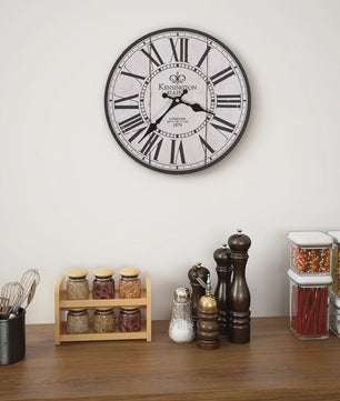 Vintage Londen Wandklok 30cm - Stijlvolle Klok voor Huis & Kantoor