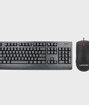 Lenovo PS/2 Bedrade Keyboard en Muis Combo - Waterdicht & Ergonomisch