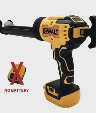DeWALT Elektrisch Kitpistool met LED Verlichting - Draadloos 18V voor Glas, Ramen en Deuren
