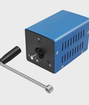 20W Hand Crank Noodstroom Generator - Draagbaar Opladen via USB voor Reizen & Camping