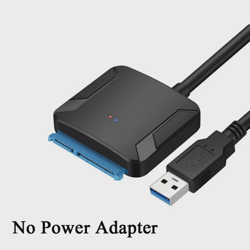 USB 3.0 naar SATA Adapter Kabel voor 2.5" en 3.5" HDD/SSD