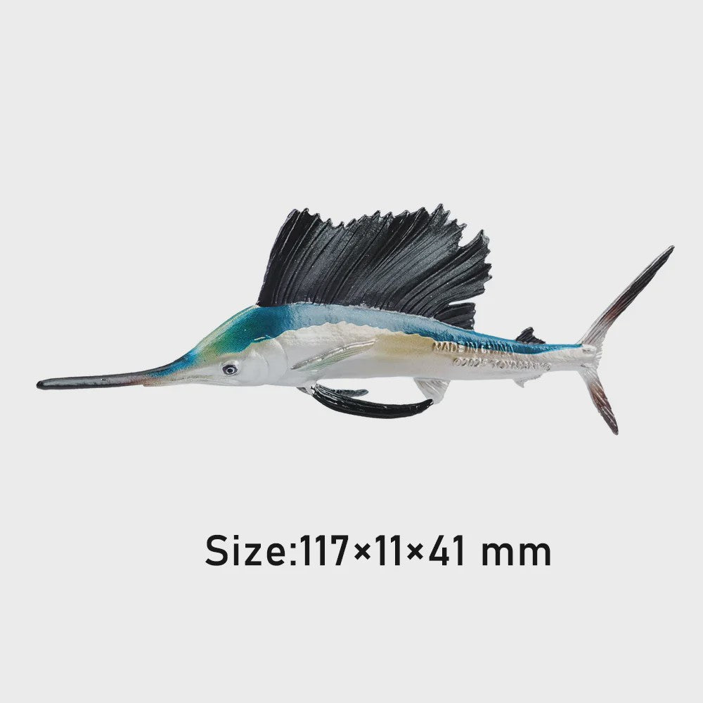 Toymany Manta Ray Speelfiguur - Realistische Oceaan Dieren Model, Cadeau voor Kinderen