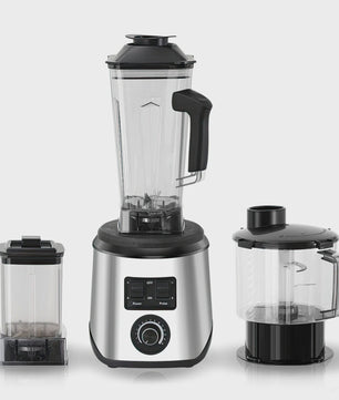 Krachtige 3-in-1 Keukenmachine: Blender, Mixer & Foodprocessor met 3 Containers