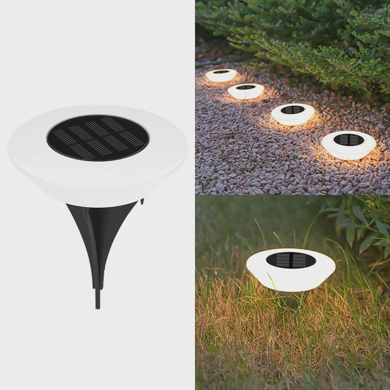 Set van 4 Solar Grondspots - Waterdichte LED Tuinverlichting voor Pad, Terras & Camping