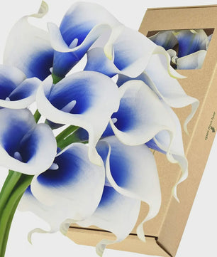 Real Touch Kunst Calla Lelies - Bruidsboeket & Bloemstukken (15 stuks)