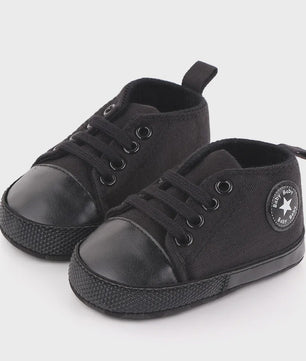 Babyschoenen Canvas Sneakers - Eerste Stapjes Schoentjes met Zachte Zool