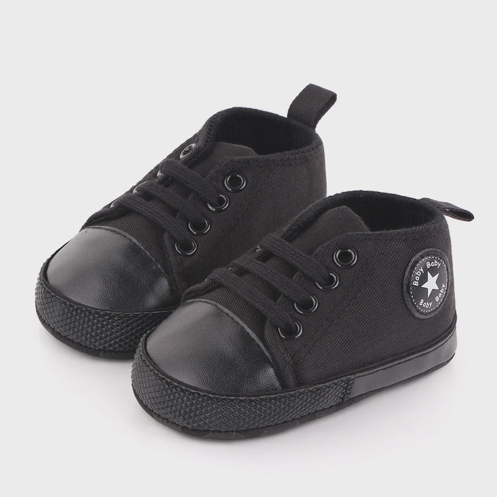 Babyschoenen Canvas Sneakers - Eerste Stapjes Schoentjes met Zachte Zool