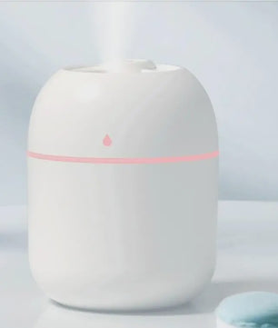 Mini USB Luchtbevochtiger & Aroma Diffuser met LED Kleurenlamp - Stille Werking