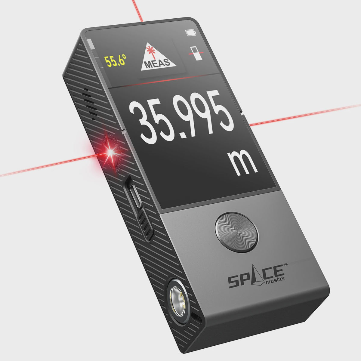 MILESEEY D9 Laser Afstandsmeter: Multifunctioneel met Wiel, Spraakuitvoer & Bluetooth
