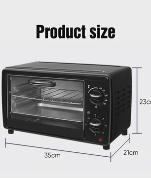 13L Mini Oven met Airfryer Functie - Multifunctioneel, 700W, 250°C, Timer tot 60 Min