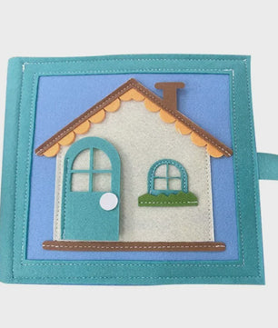 Montessori Busy Book voor Peuters - Interactief Leerboek voor Baby's en Kinderen - Educatief Reisspelletje