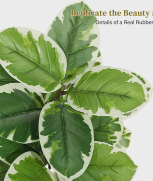 Realistische Kunstplant Ficus Lyrata (Fiddle Leaf Fig) - 180cm - Met Pot en Mos