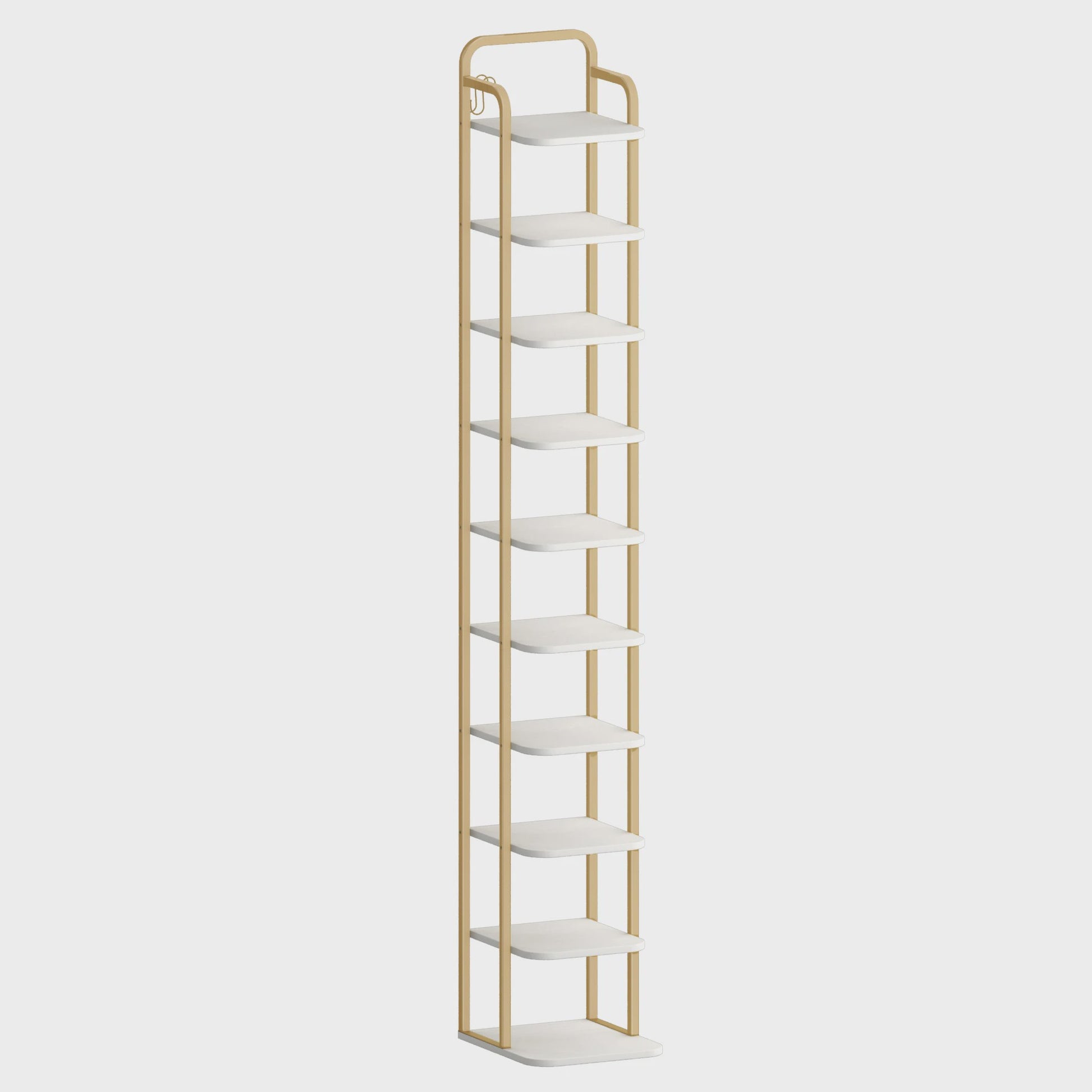 Verticale Schoenendrager Hout - Stijlvolle Schoenen Organizer voor Kleine Ruimtes
