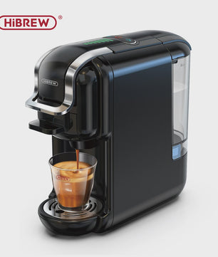 HiBREW 5-in-1 Koffiezetapparaat: Warm/Koud, Nespresso, Dolce Gusto, ESE Pod & Gemalen Koffie