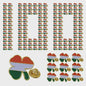 Ierse Klavertje Vier Speldjes - St. Patrick's Day - 5, 10, 50 of 100 Stuks