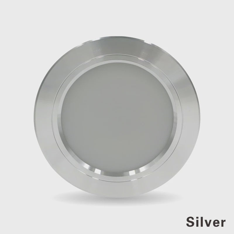 Ronde LED Downlight Inbouwspots 5W-18W - Warm Wit & Koel Wit - Aluminium