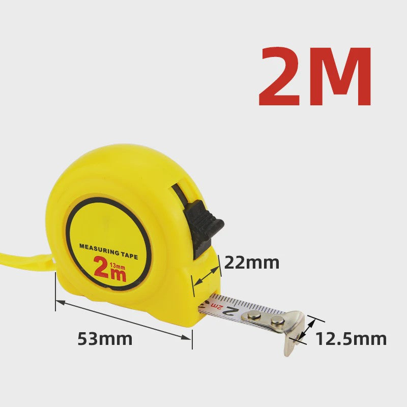 Robuuste Rolbandmaat 2M, 3M, 5M - Duurzaam ABS & Staal