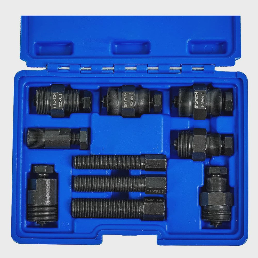 10-delige Vliegwieltrekker Set voor Motor, Quad & Crossmotor - Universeel & Robuust