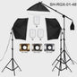 Professionele Softbox Verlichtingskit 50x70CM met LED Lamp - Continu Licht Systeem