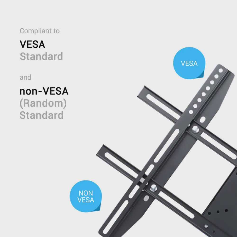 Plafond TV Beugel Kantelbaar & Draaibaar voor 26-65 Inch Schermen | Max 30kg