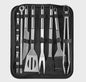 Complete Barbecue Set RVS - 15 Delig BBQ Gereedschap & Accessoires