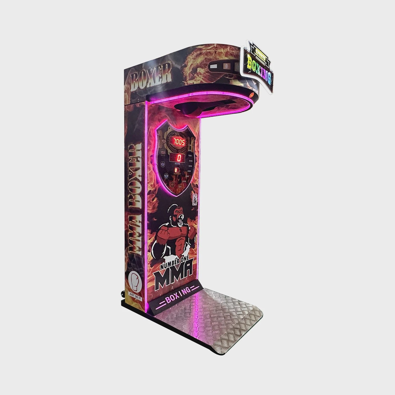 Professionele Boksmachine Arcade Game - Coin Operated voor Horeca & Thuisgebruik