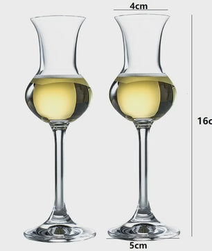 Elegante Kristallen Proefglazen - Whisky, Wijn, Likeur & Champagne