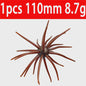 Zachte Kunstaas Zee-egel 10cm 9g - TPE Vis Lure voor Brasem, Baars & Forel