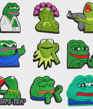 Grappige Schoendecoraties voor Crocs: Charms met Frisse Designs