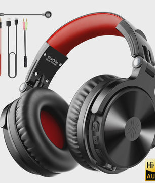 Oneodio Draadloze Bluetooth 5.2 Gaming Headset met 110 Uur Batterijduur & Boom Microfoon