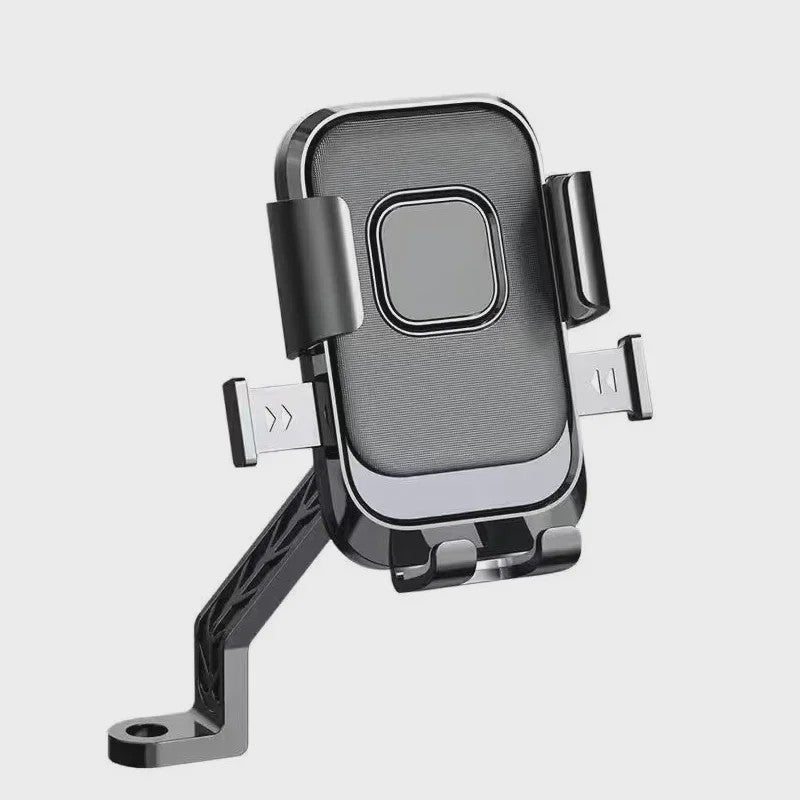 Universele Fiets & Motor Telefoonhouder - 360° Rotatie, Schokbestendig & Veilig